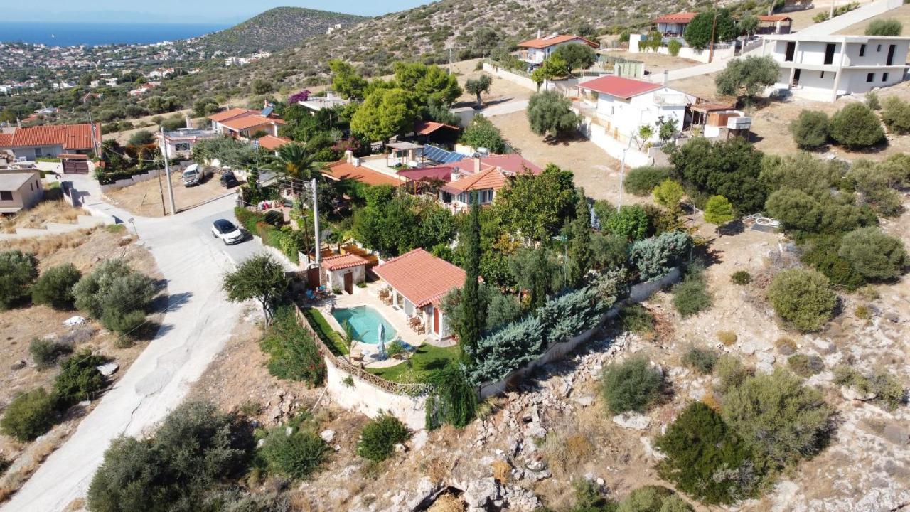 Nadia'S Traditional Greek House Anavyssos Buitenkant foto